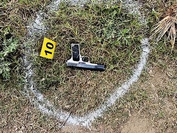 मुठभेड़ में गैंगस्टर प्रभ दासूवाल के 2 गुर्गों को 2 पिस्तौल और एक मोटरसाइकिल सहित किया काबू