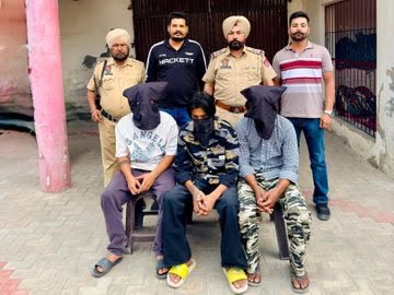 Jagraon: स्कार्पियो में सवार तीन नशा तस्कर हेरोइन सहित  गिरफ्तार, NDPS एक्ट के तहत केस दर्ज
